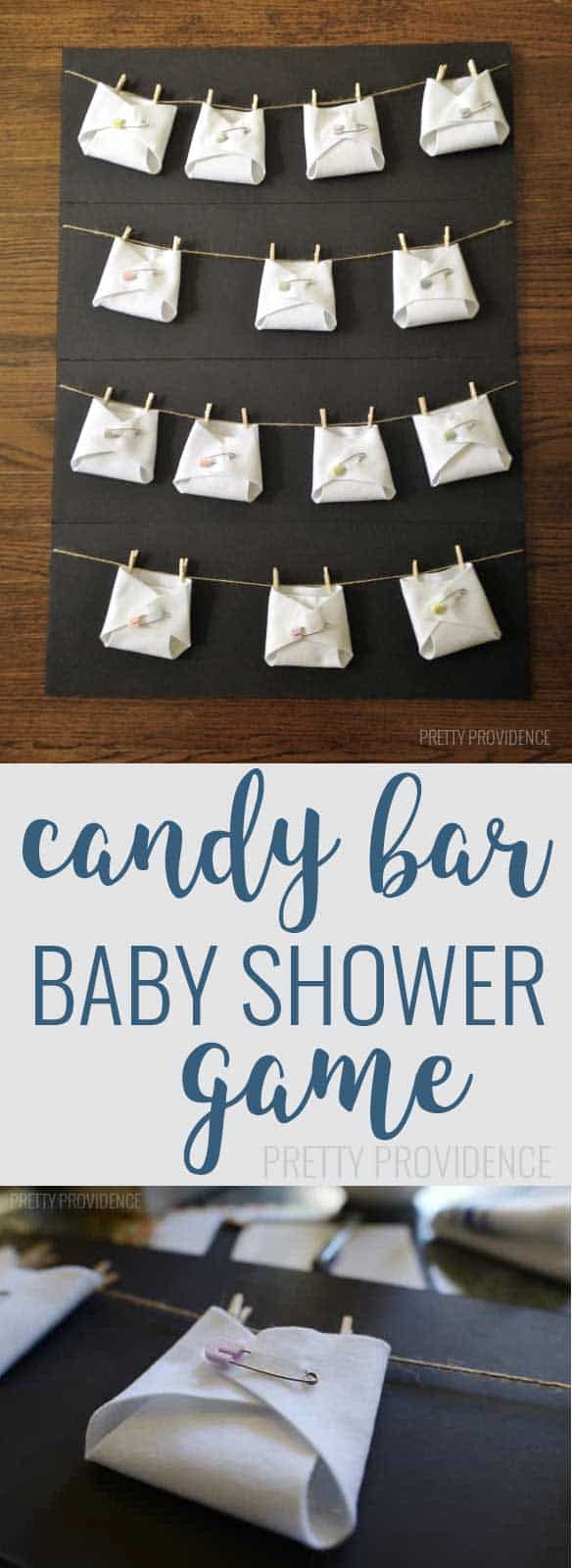 Candy Bar Game For Baby Shower