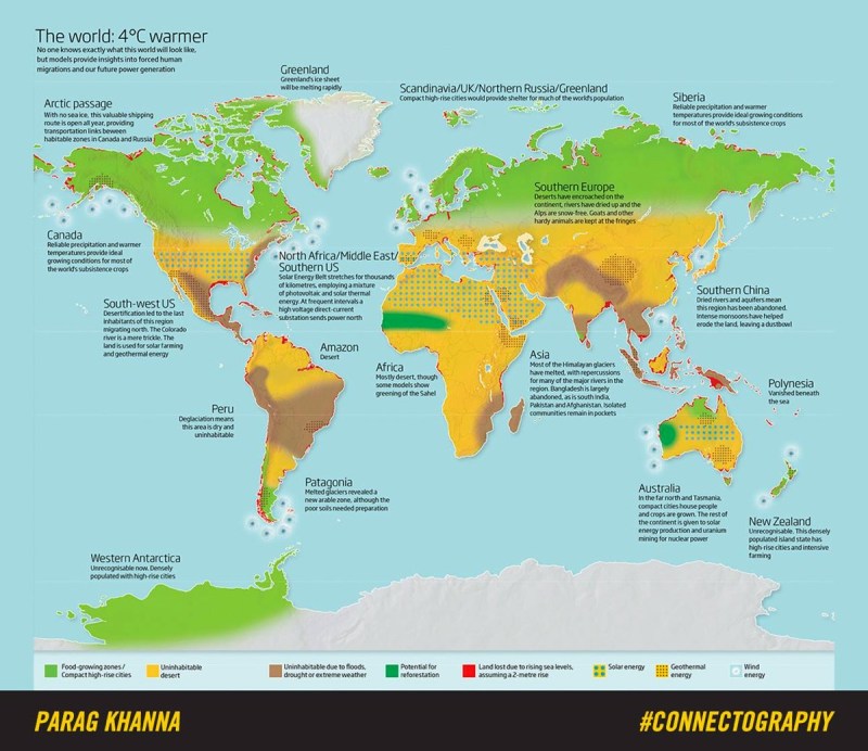 Deserts Around The World Map
