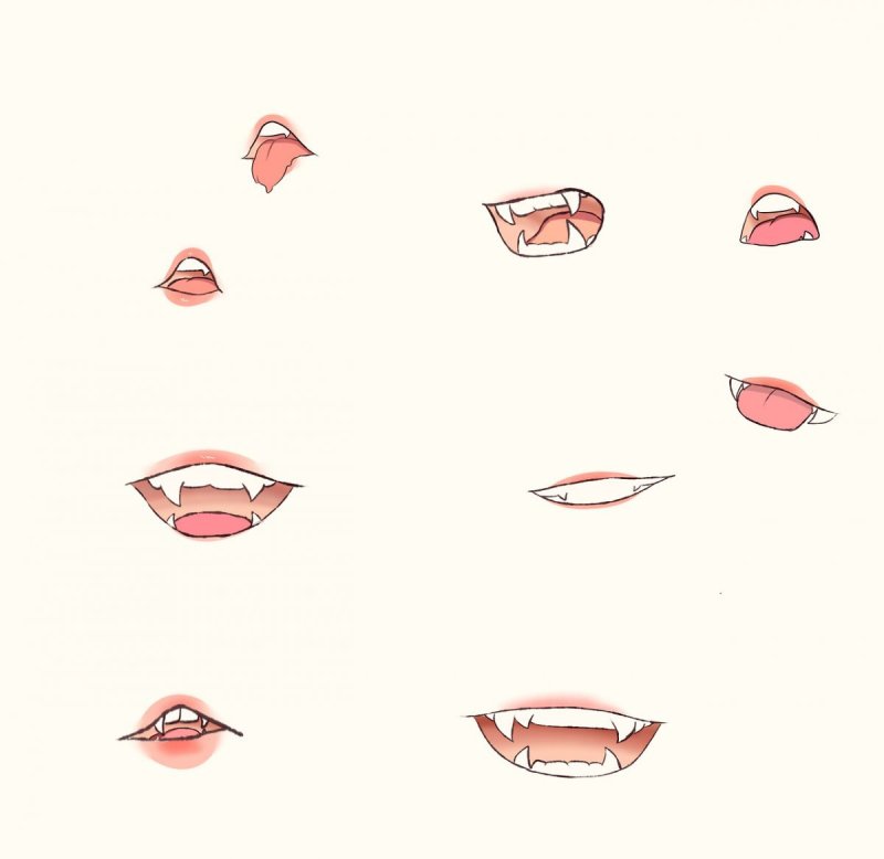 Drawing Anime Lips