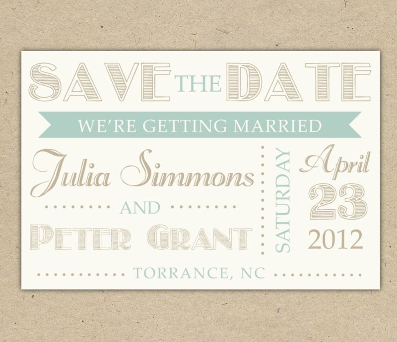 Free Online Save The Date Templates