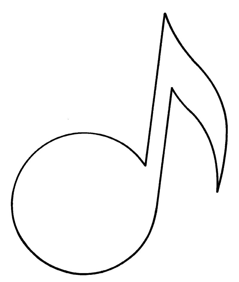 Music Note Stencils
