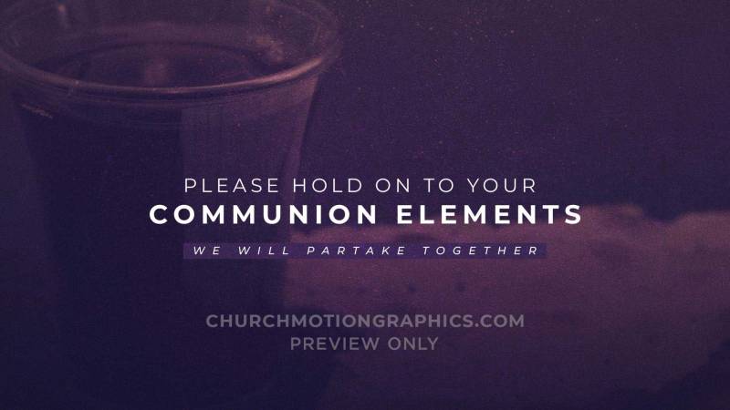 Sample Communion Service