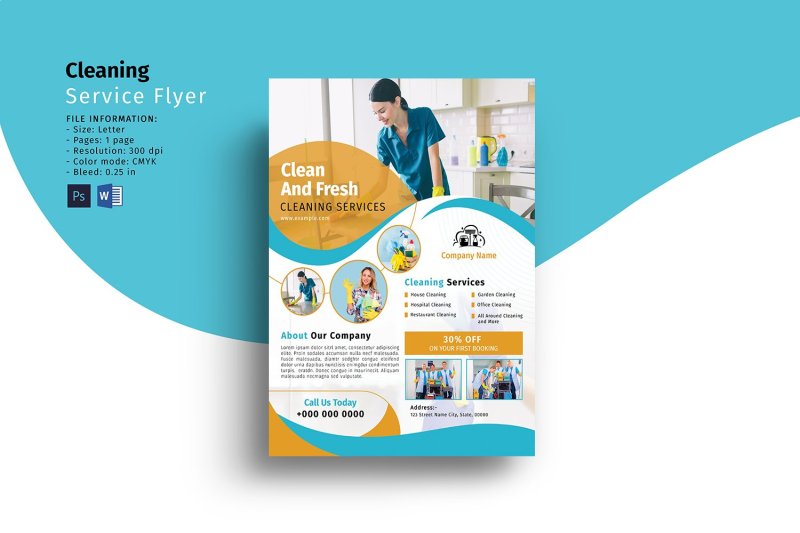 Cleaning Services Flyers