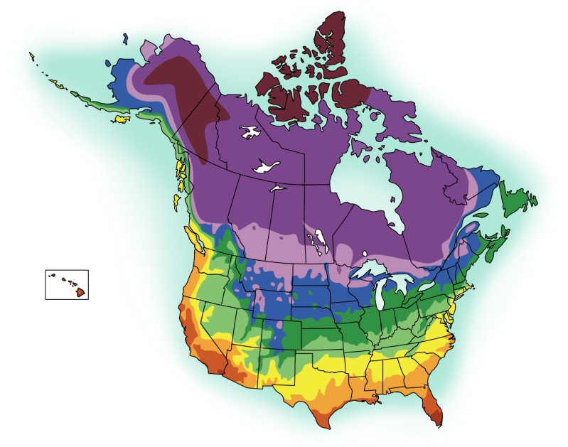 Climate Zone Map Of Usa