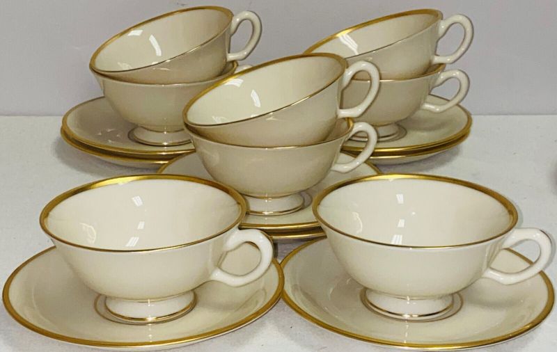 Lenox China Ivory With Gold Trim