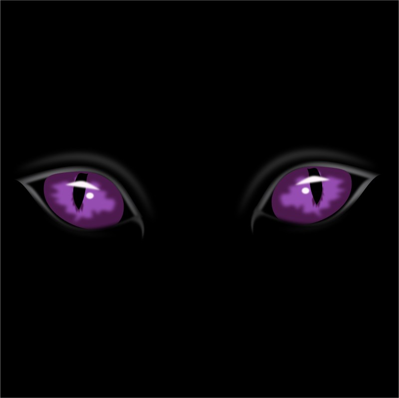 Spooky Eyes Clip Art