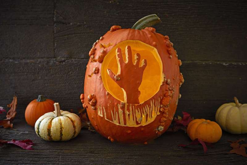 Ghost Pumpkin Carving Templates