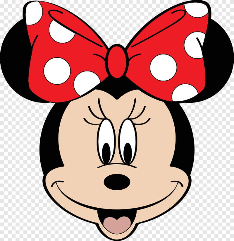 Minnie Mouse Head Template