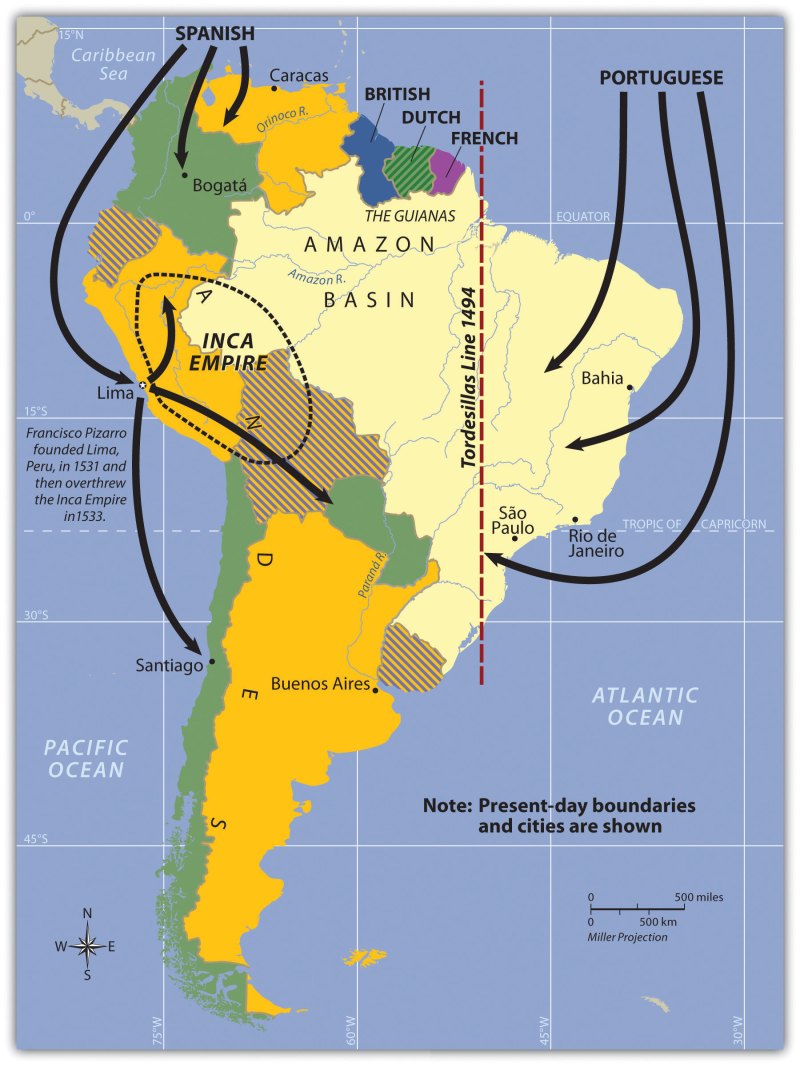 South America Map Physical Features