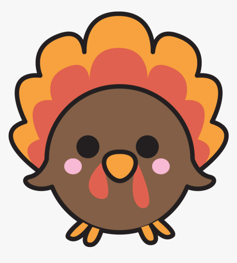 Cute Turkey Clipart