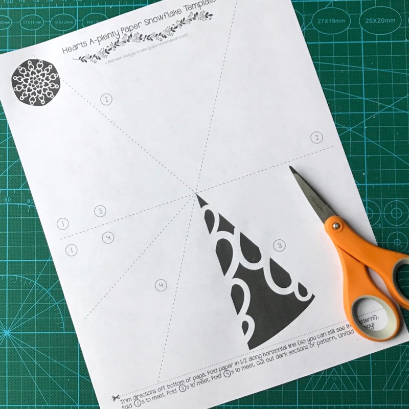 Cut Out Paper Snowflake Patterns