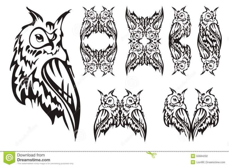 Cute Baby Owl Tattoos