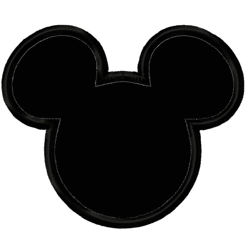 Mickey Mouse Face Outline