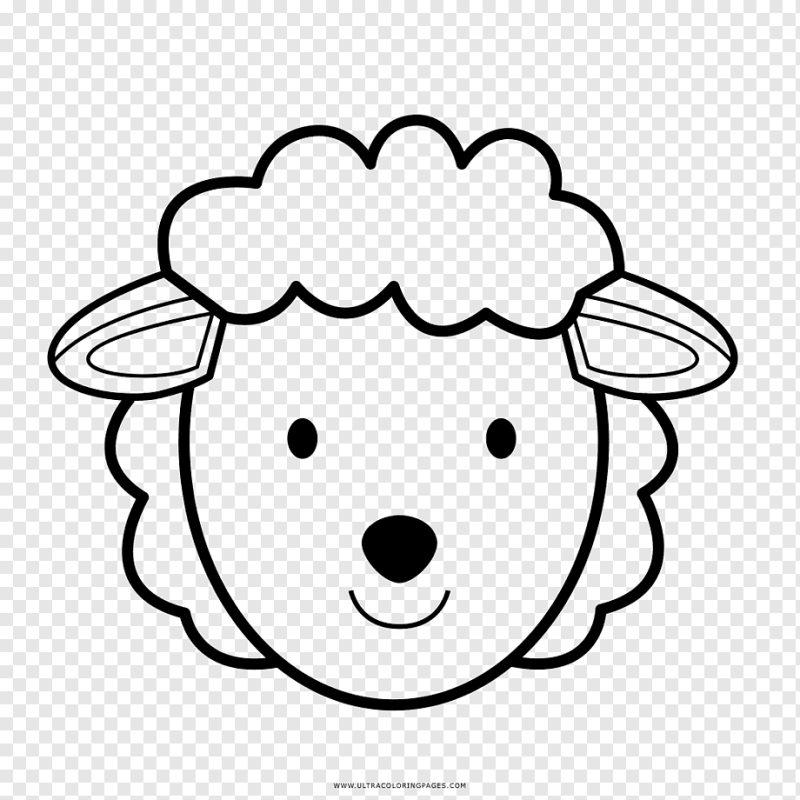 Template Of A Sheep