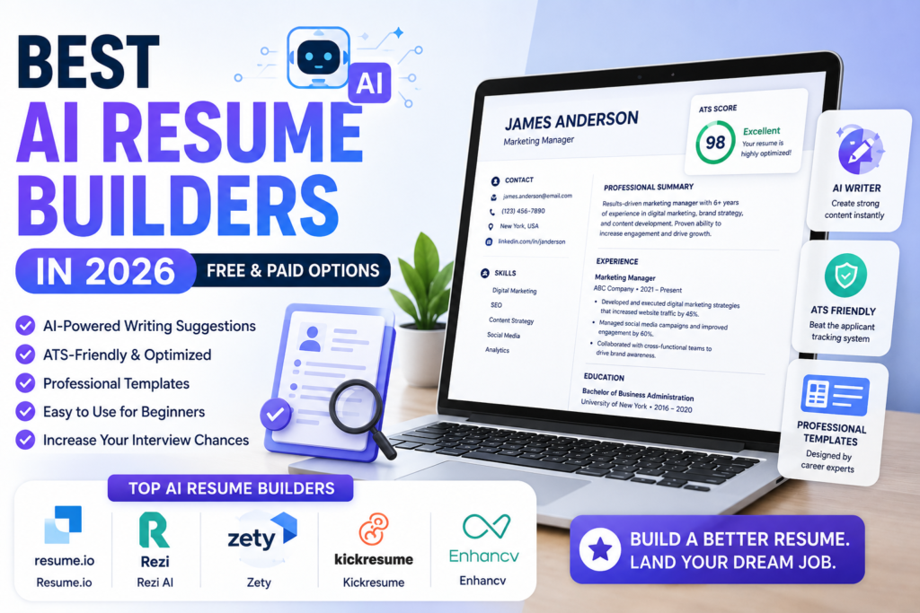 Best AI Resume Builders in 2026